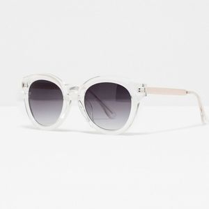 [NWOT] Zara clear & gold sunglasses